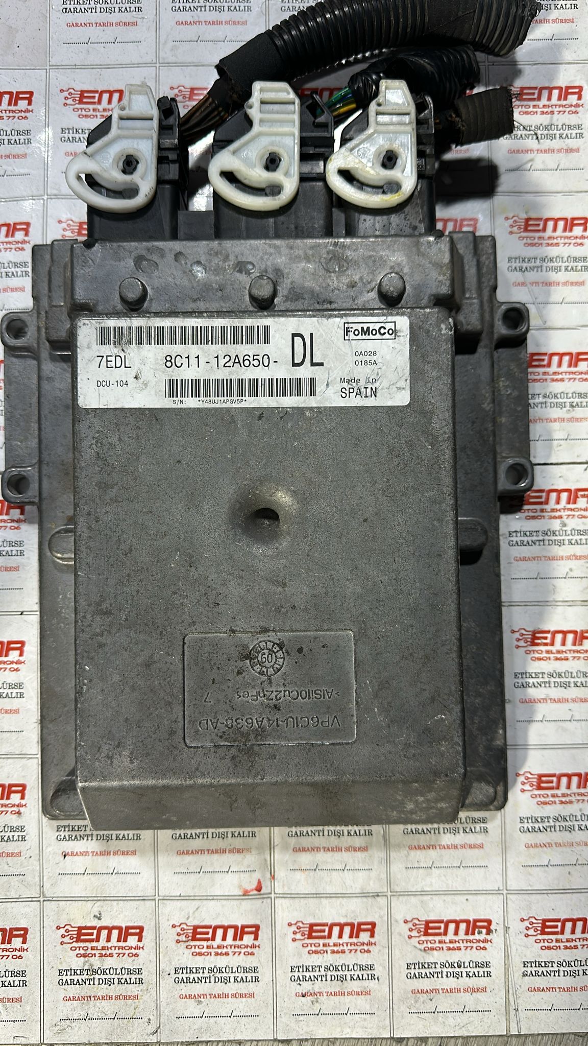 FORD TRANSİT 200 PS 5 SİLİNDİR MOTOR BEYNİ DCU 104 DCU 204